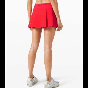 lululemon athletica Red Skirt
